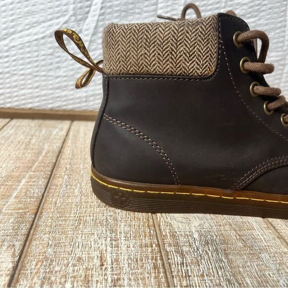 Dr Martens Maelly Air Wair Leather Padded Lace Up Boots Size 6 - Picture 6 of 11